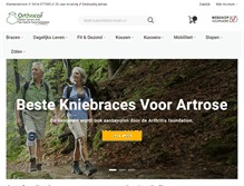 Tablet Screenshot of orthocor.nl